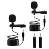 5 Core Lavalier Microphone Professional Tiny Shirt Clip On Lapel Mic Mini Body Wearable Microfono for Phone Camera Vlogging Gopro Youtube - CM-WRD 30