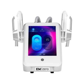 2024 Newest EMSzero Muscle Instrument Outline Beauty Shape Upgrade Professional Wireless Fat Reduction Body Contouring Equipment (Color: 2 HANDLE RF)