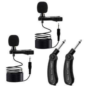 5 CORE Premium Lavalier Microphone Lapel Clip-on Mini Wired Omnidirectional Condenser Mic for Podcasting, Recording, Vlogging, Android, Smartphone (SKU: CM-WRD 50 2PCS)