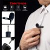 5 Core Lavalier Microphone Professional Tiny Shirt Clip On Lapel Mic Mini Body Wearable Microfono for Phone Camera Vlogging Gopro Youtube - CM-WRD 30